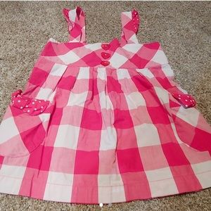 pumpkin patch plaid dress